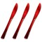 Smarty Had A Party Shiny Metallic Red Plastic Knives (600 Knives), 600PK 7959R-CASE - alternate 6